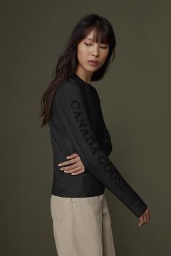 Ropa Canada Goose Mujer Outlet - Saturna Suéteres Negros ME4912067